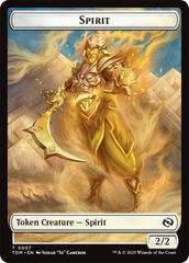 Spirit (0006) // Spirit (0007) Double-Sided Token - Foil