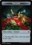 Zombie Druid // Treasure Double-Sided Token - Foil