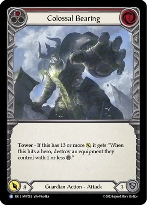 Colossal Bearing - Rainbow Foil