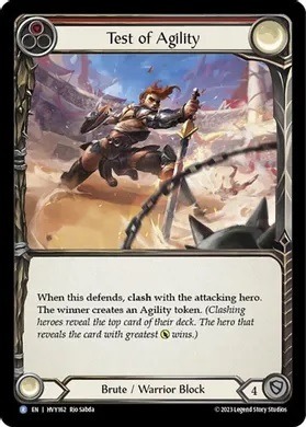 Test of Agility - Rainbow Foil