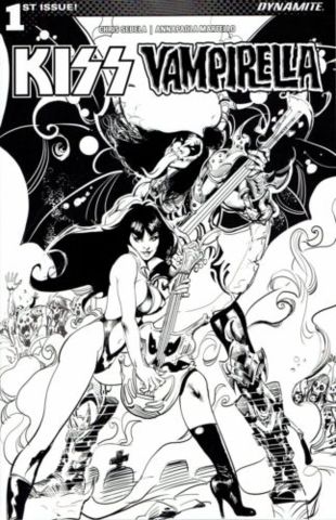 KISS VAMPIRELLA #1 1:10 INCENTIVE VARIANT COVER