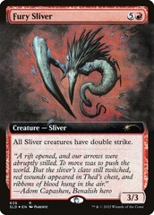 Fury Sliver - Foil - Extended Art