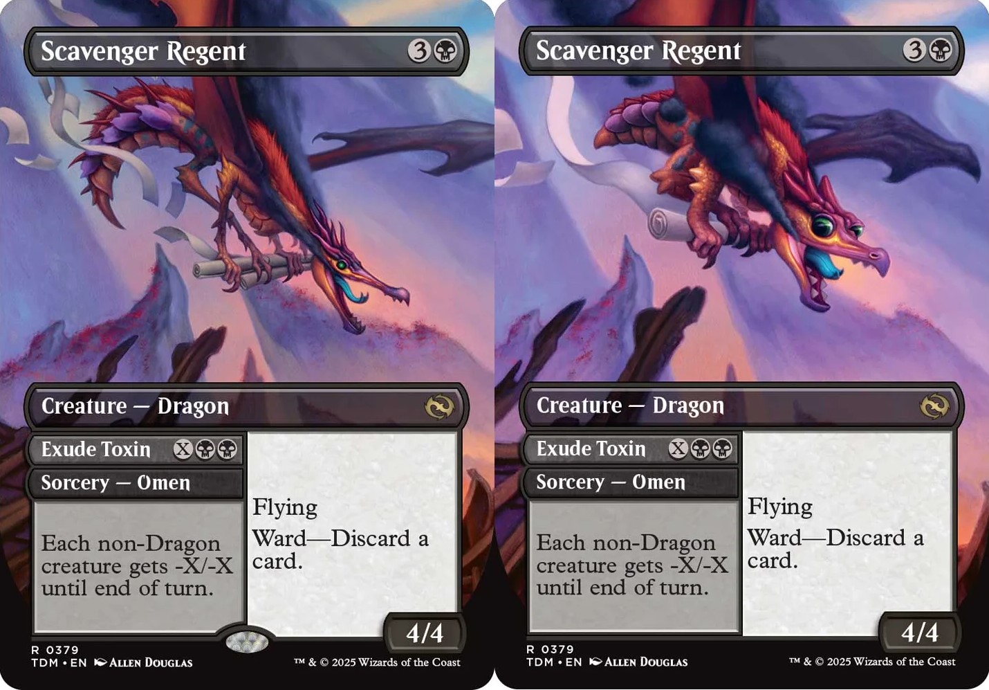 Scavenger Regent // Exude Toxin - Borderless