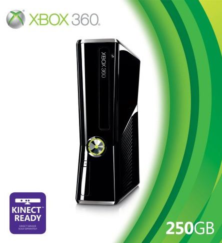 Microsoft Xbox 360 Slim Console - 250GB