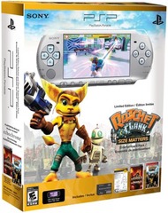 Sony PlayStation Portable - PSP 3000 - Ratchet & Clank Limited Edition [Silver]