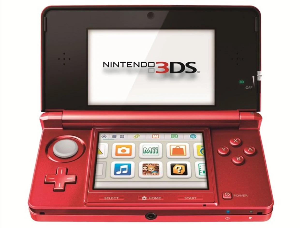 Nintendo 3DS - Flame Red