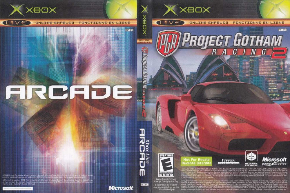 Project Gotham Racing 2 & Xbox Live Arcade