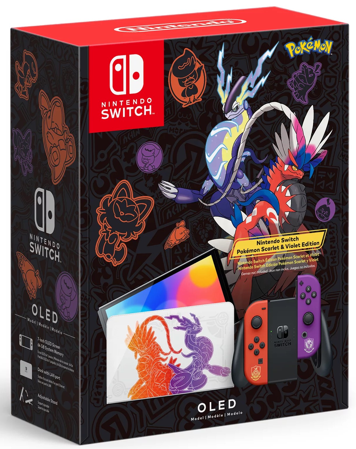 Nintendo Switch – OLED Model - Pokemon Scarlet & Violet Edition