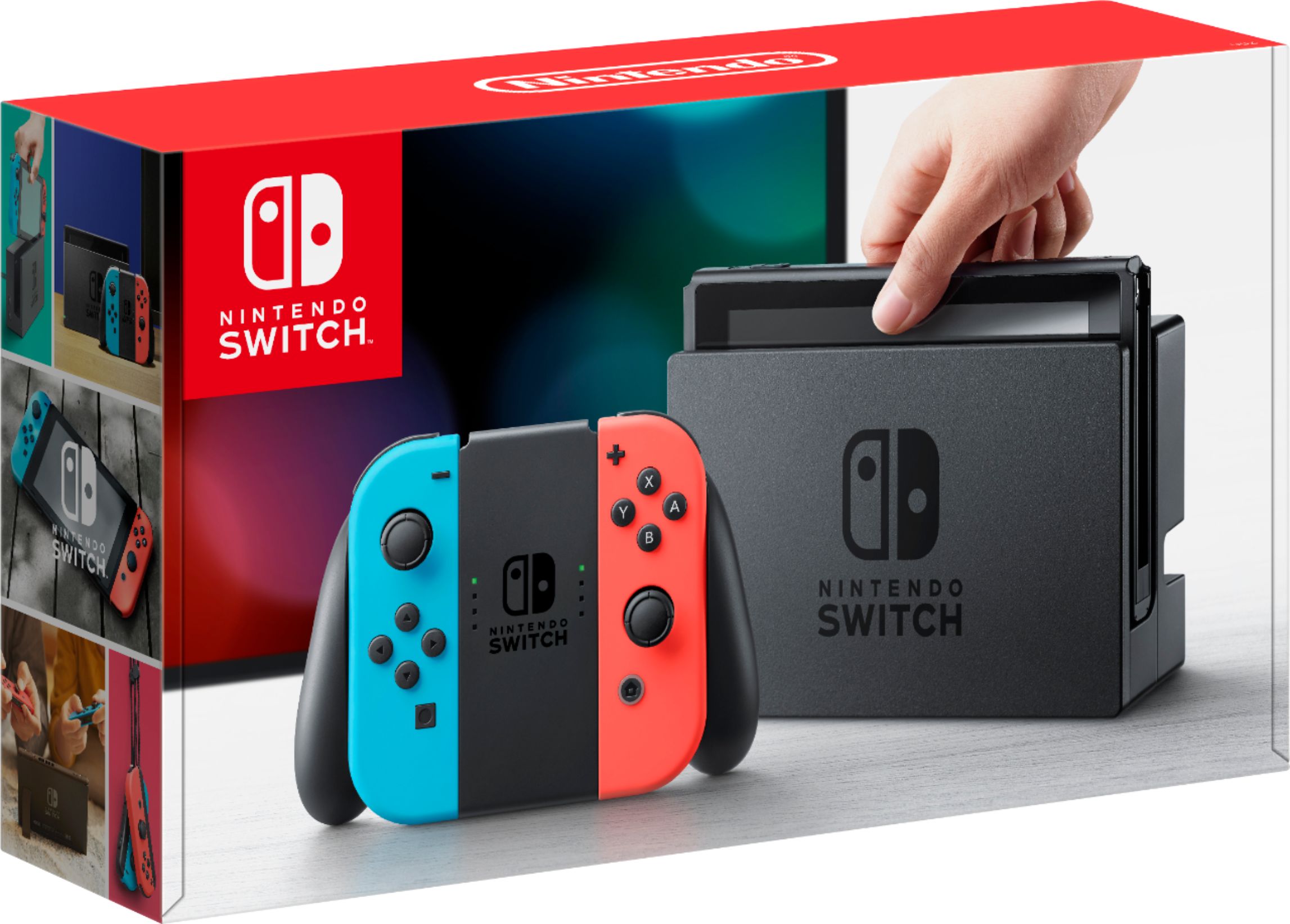 Nintendo Switch [Version 1] - Red and Blue Joy-Con