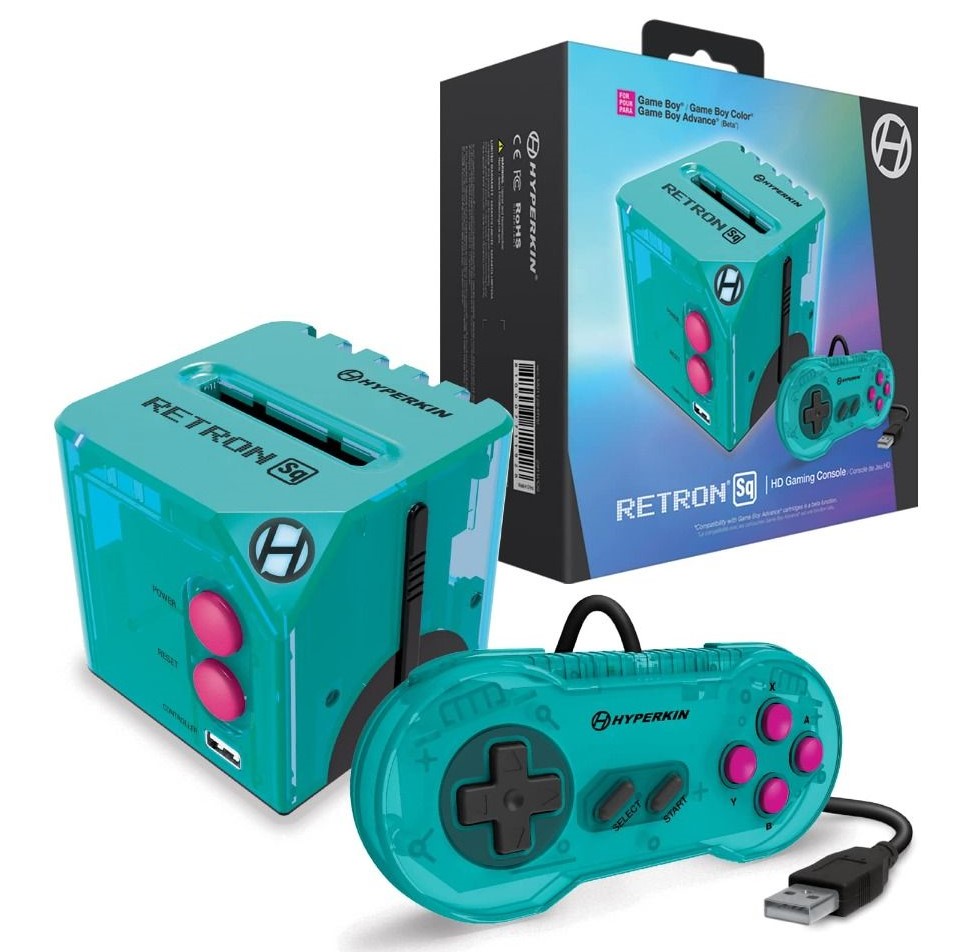 RetroN Sq: HD Gaming Console For Game Boy / Game Boy Color / Game Boy Advance - Hyper Beach
