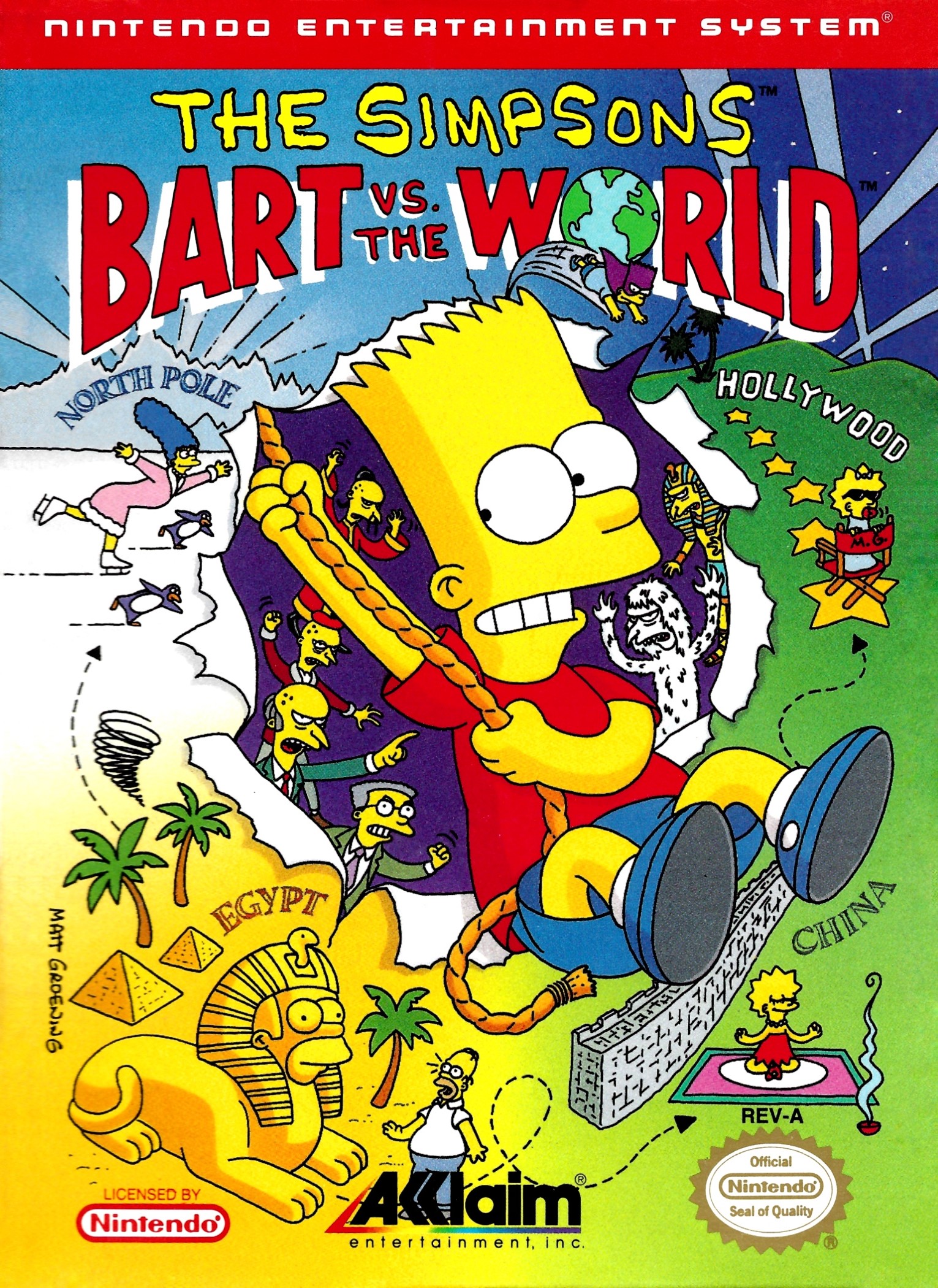 The Simpsons Bart vs the World