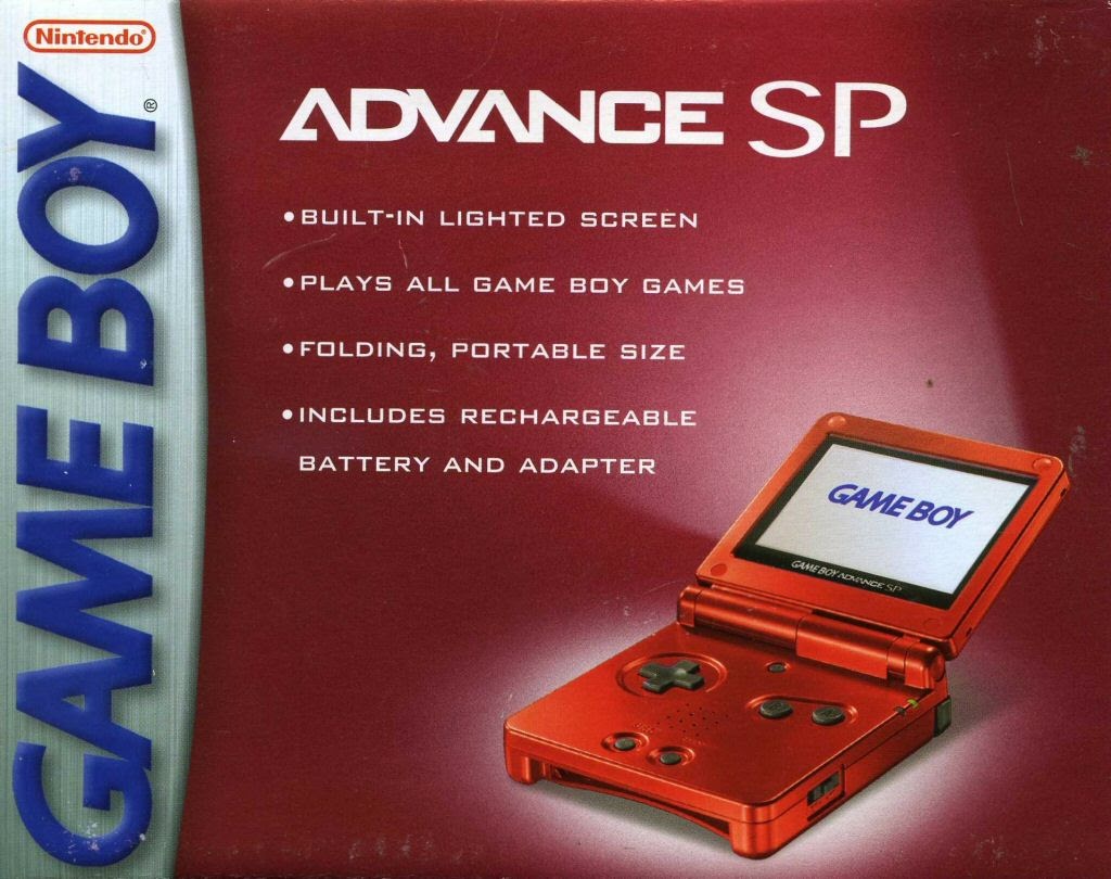 Nintendo Game Boy Advance SP - Red