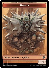 Goblin (0021) // Thopter (0039) Double-Sided Token