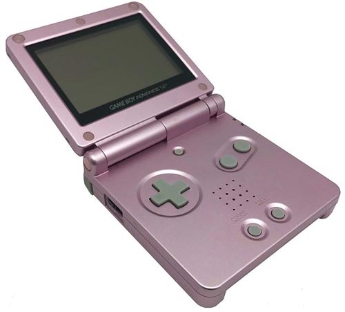 Nintendo Game Boy Advance SP - Pearl Pink [AGS-101]