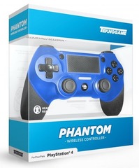 TeknoGame Phantom PlayStation 4 Wireless Controller - Blue