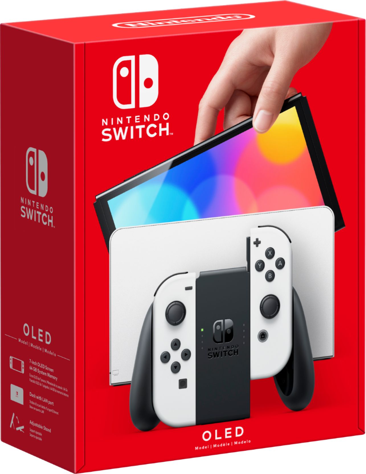 Nintendo Switch – OLED Model - White Joy-Con