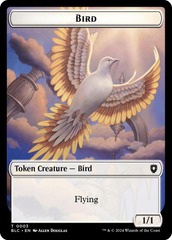 Bird (0003) // Storm Crow (0018) Double-Sided Token