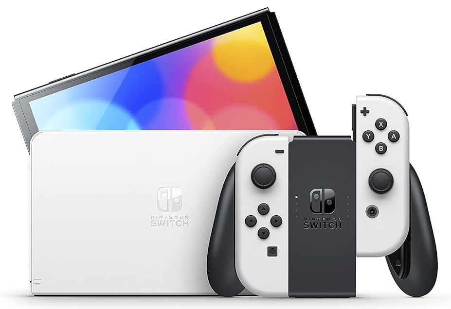 Nintendo Switch – OLED Model - White Joy-Con