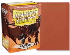 Dragon Shield Sleeves - Matte Copper - 100 Count