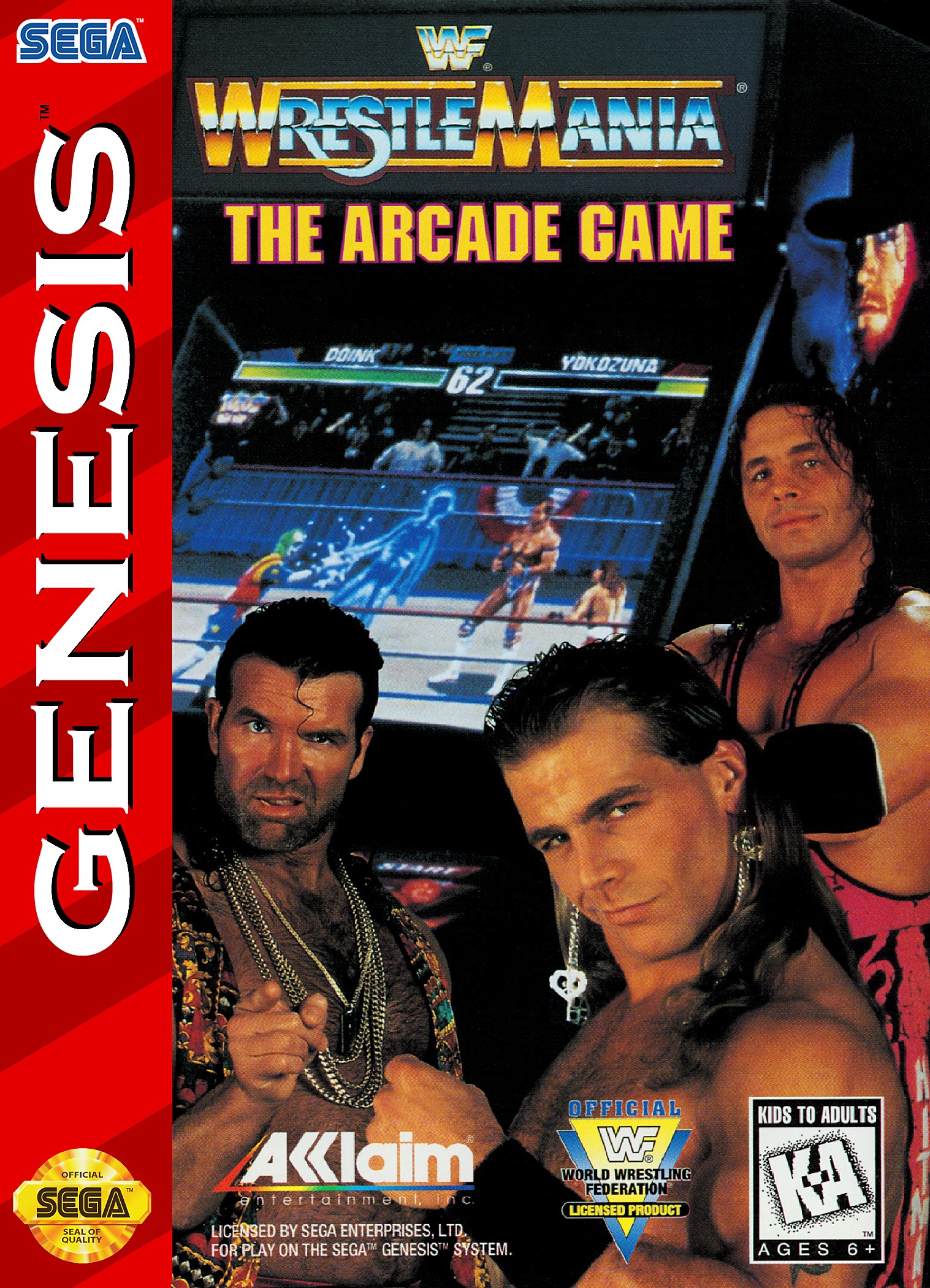 WWF Wrestlemania Arcade Game