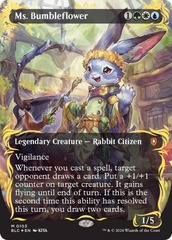 Ms. Bumbleflower - Raised Foil - Borderless