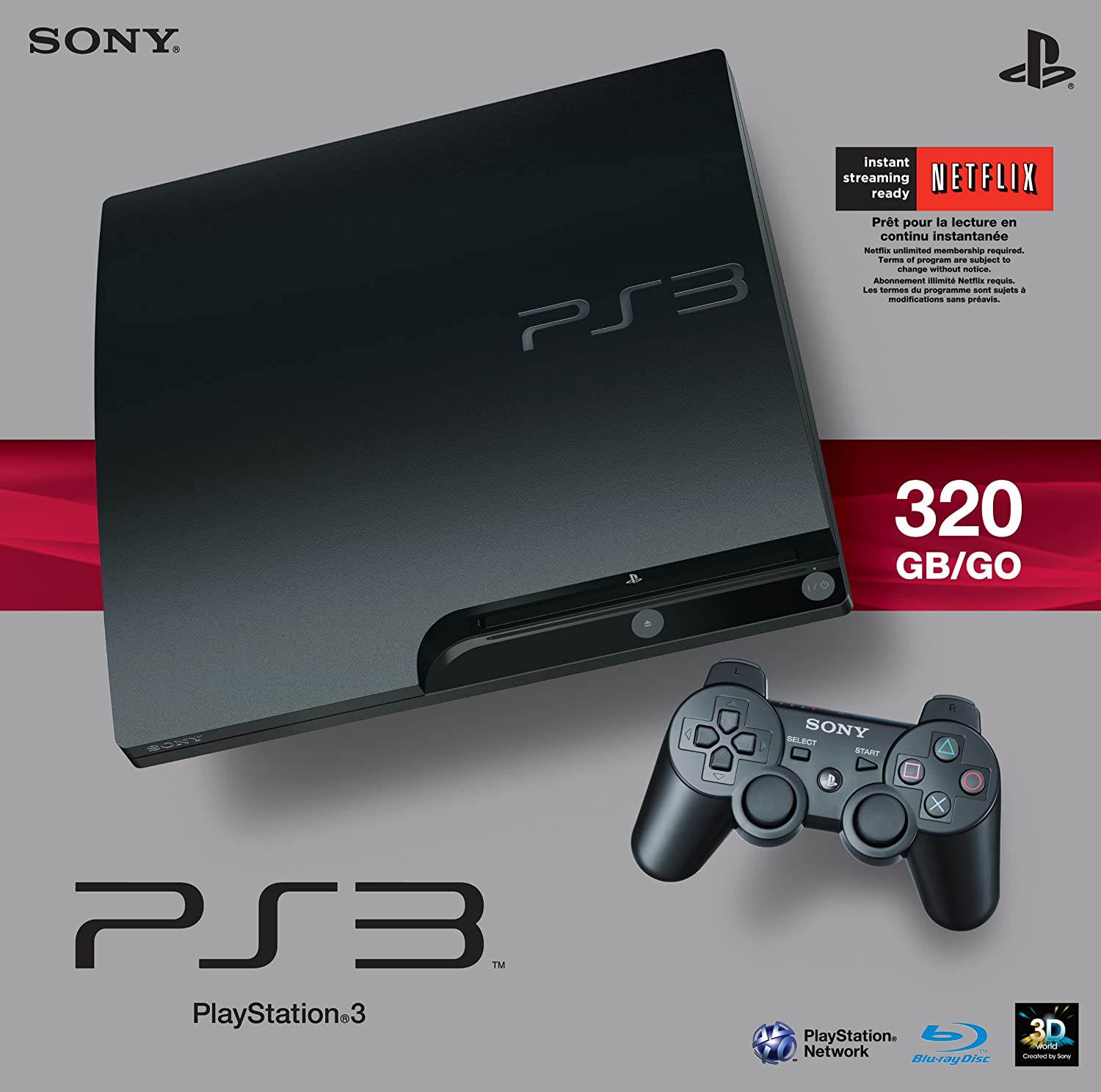 Sony PlayStation 3 Slim Console - 320GB