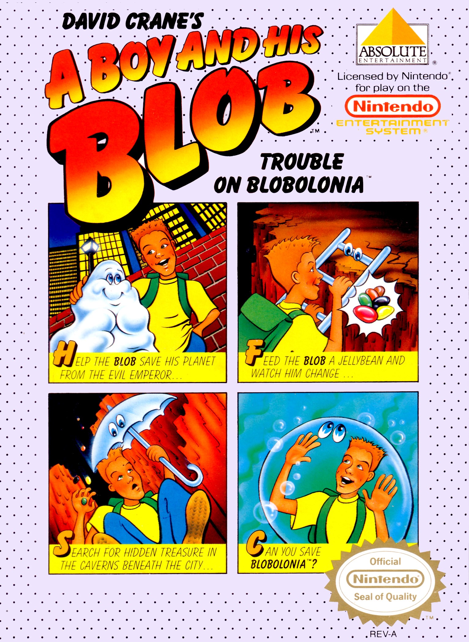 A Boy and His Blob Trouble on Blobolonia