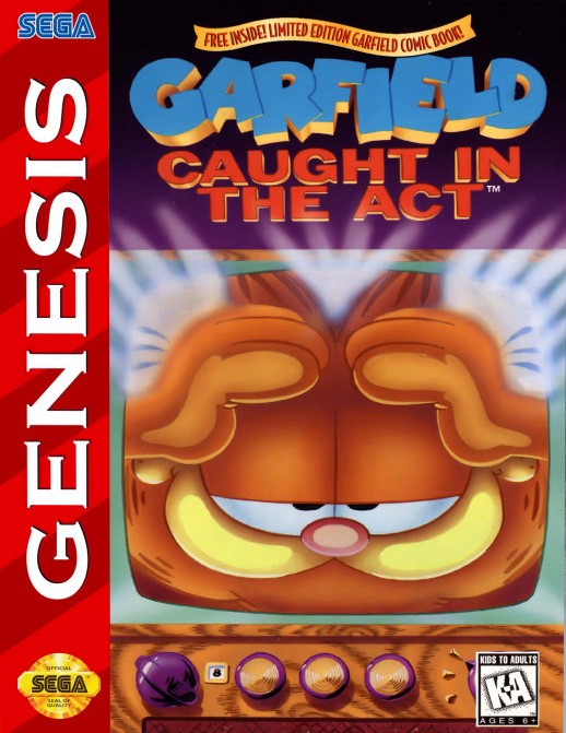 Garfield Caught in the Act