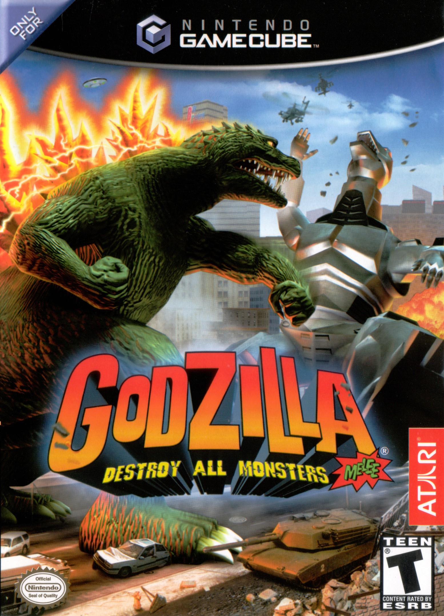 Godzilla Destroy All Monsters Melee