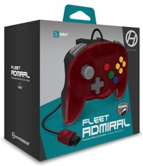 Hyperkin Fleet Admiral Wired Nintendo 64 Controller - Fire