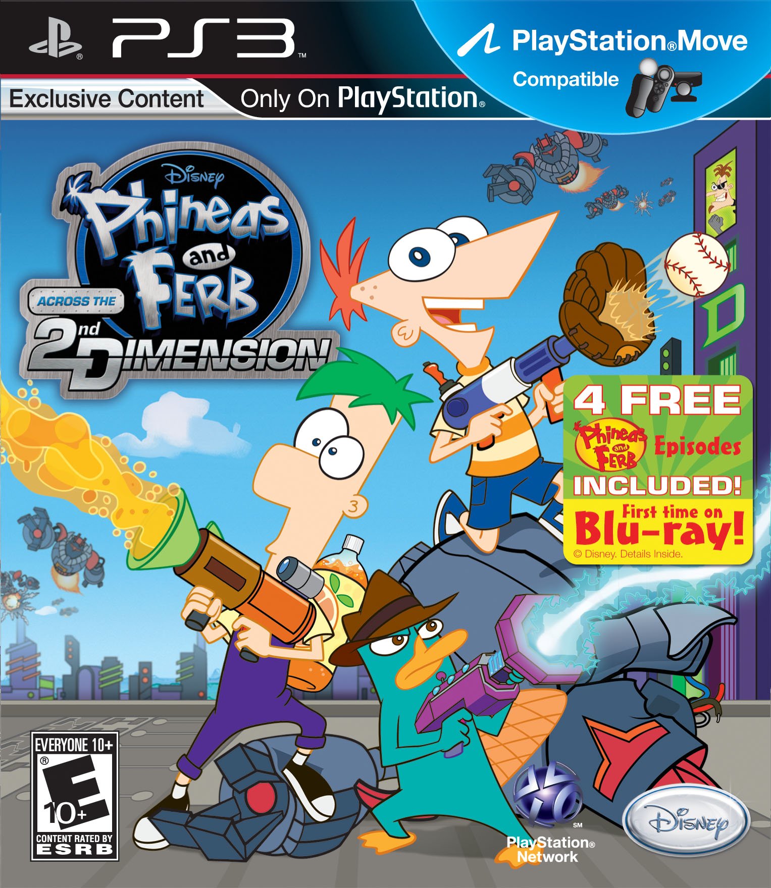 Phineas and Ferb: Across the Second Dimension