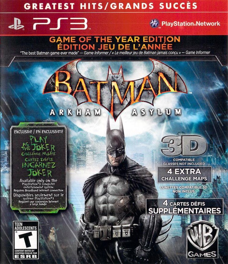 Batman: Arkham Asylum [Game of the Year]