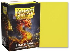 Dragon Shield Dual Matte Sleeves - Lightning - 100 Count