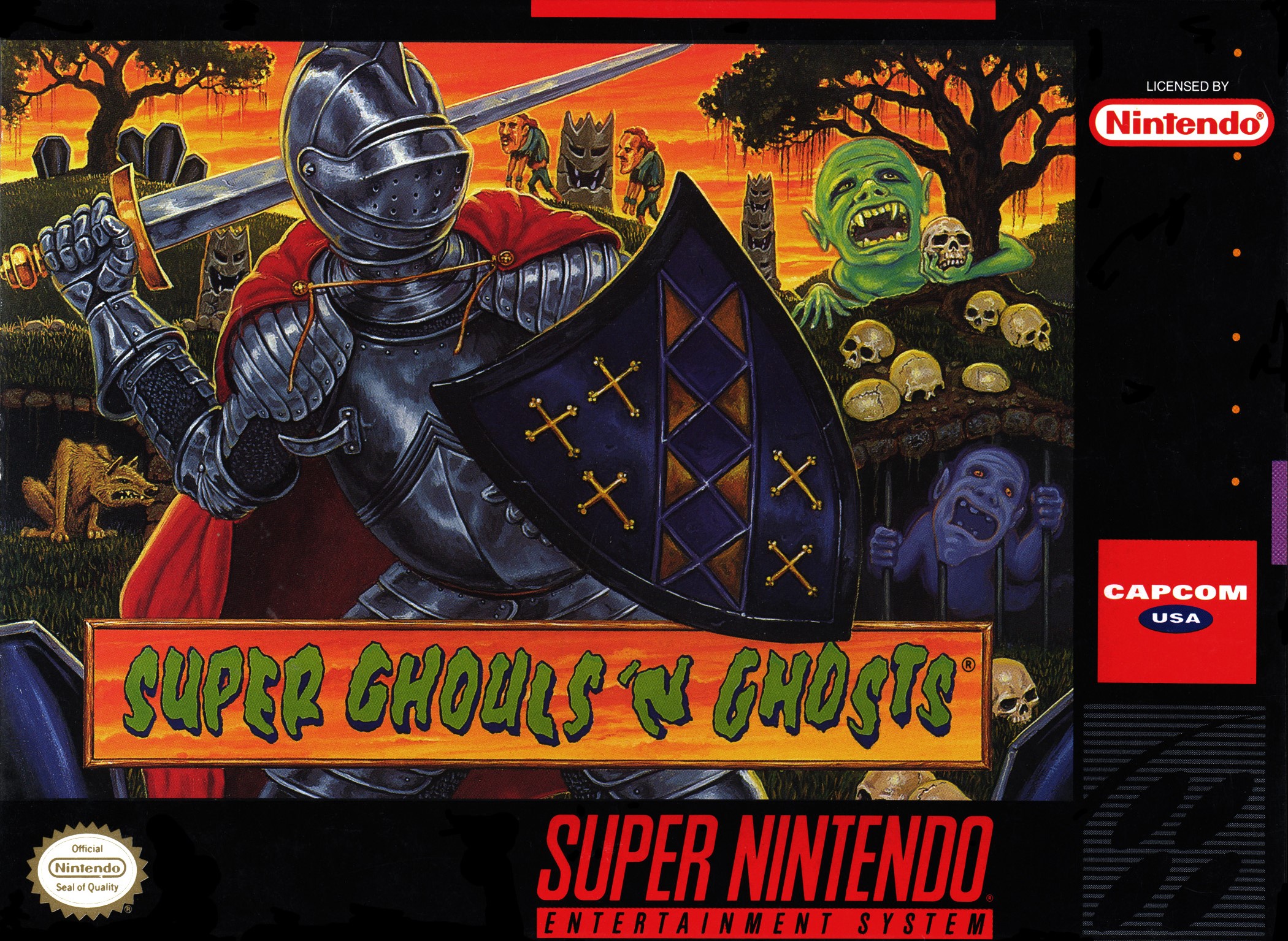 Super Ghouls N Ghosts