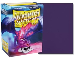 Dragon Shield Sleeves - Matte Purple - 100 Count
