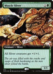 Muscle Sliver - Foil - Extended Art