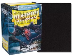 Dragon Shield Sleeves - Matte Black - 100 Count