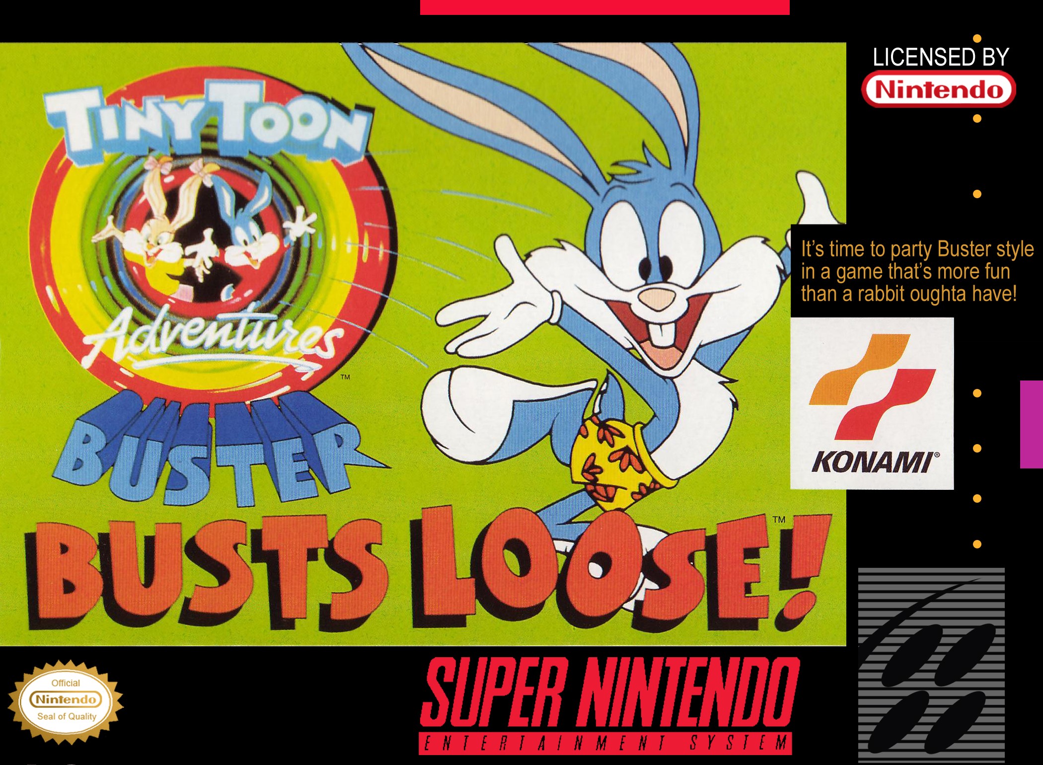 Tiny Toon Adventures Buster Busts Loose