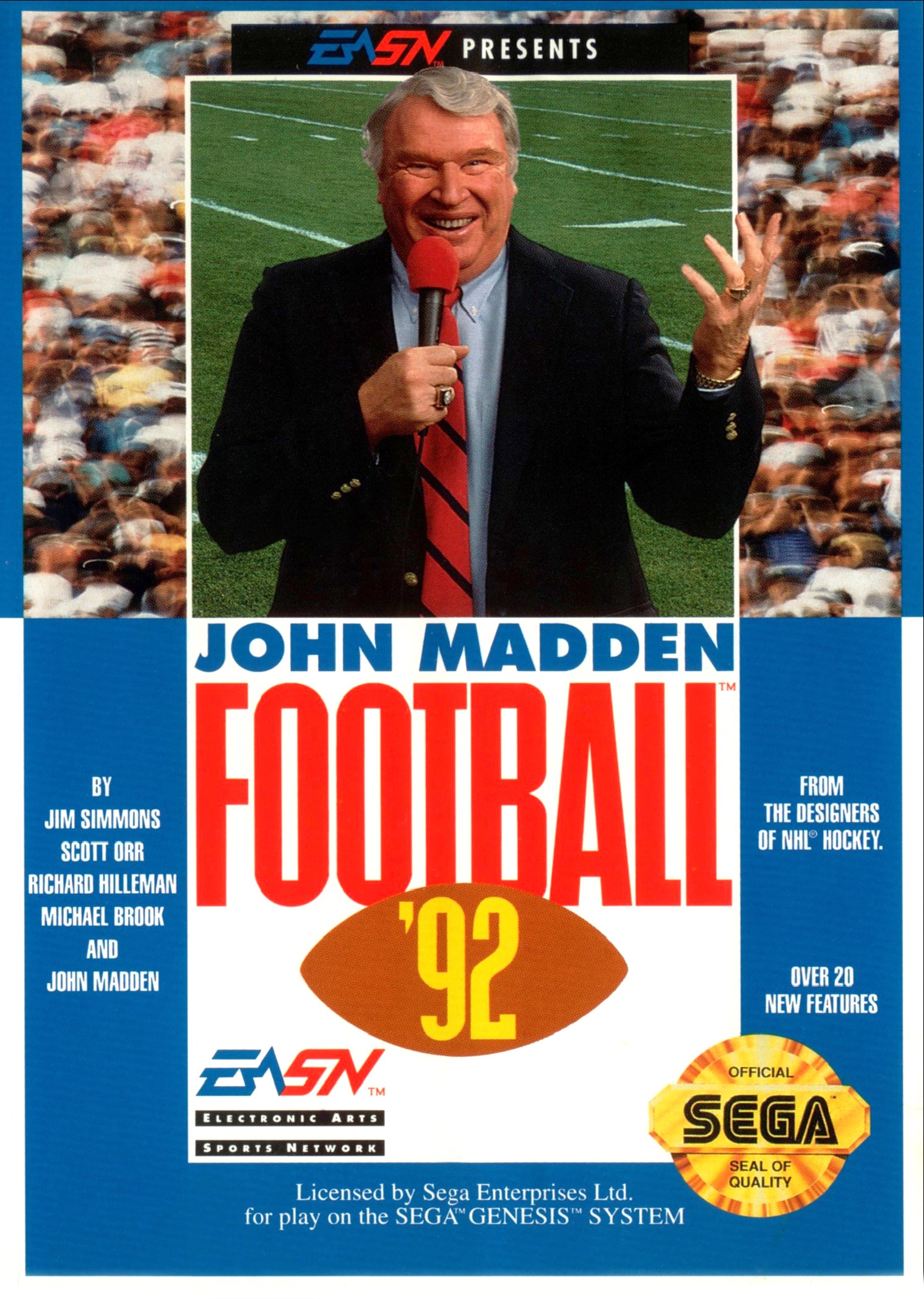 John Madden Football 92