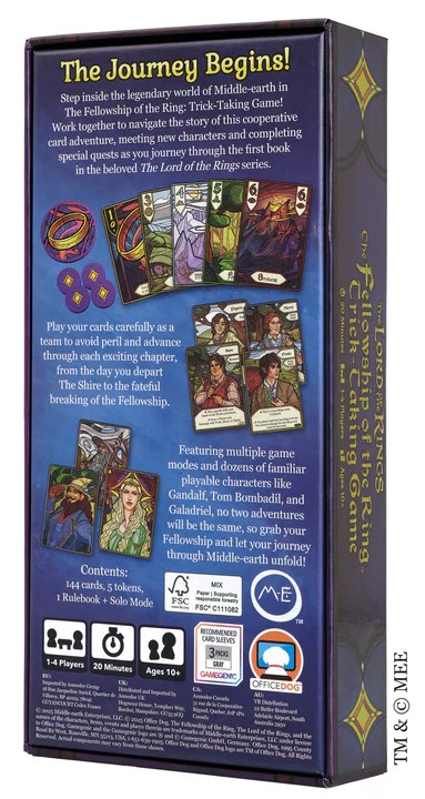 The Fellowship of the Ring: Trick-Taking Game