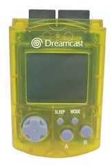 Sega Dreamcast Visual Memory Unit [VMU] - Yellow