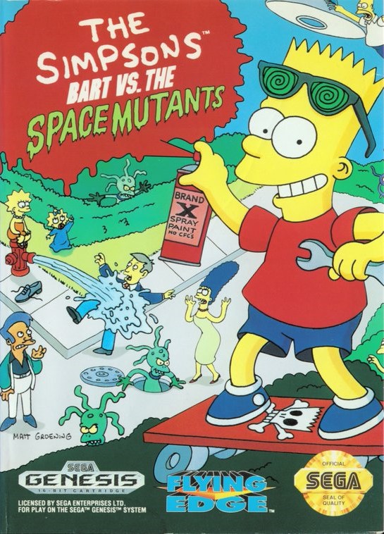 The Simpsons Bart vs the Space Mutants