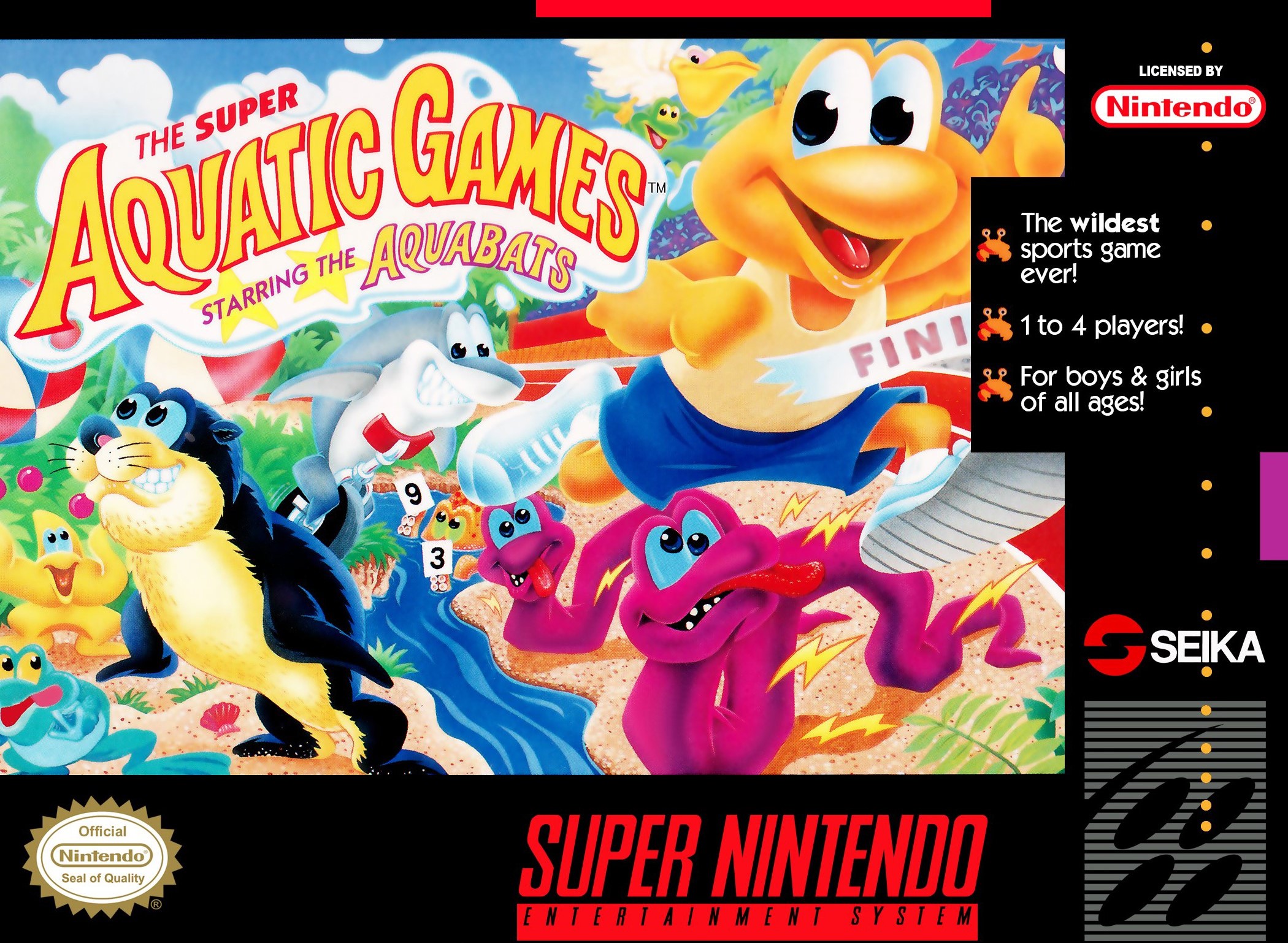 Super Aquatic Games