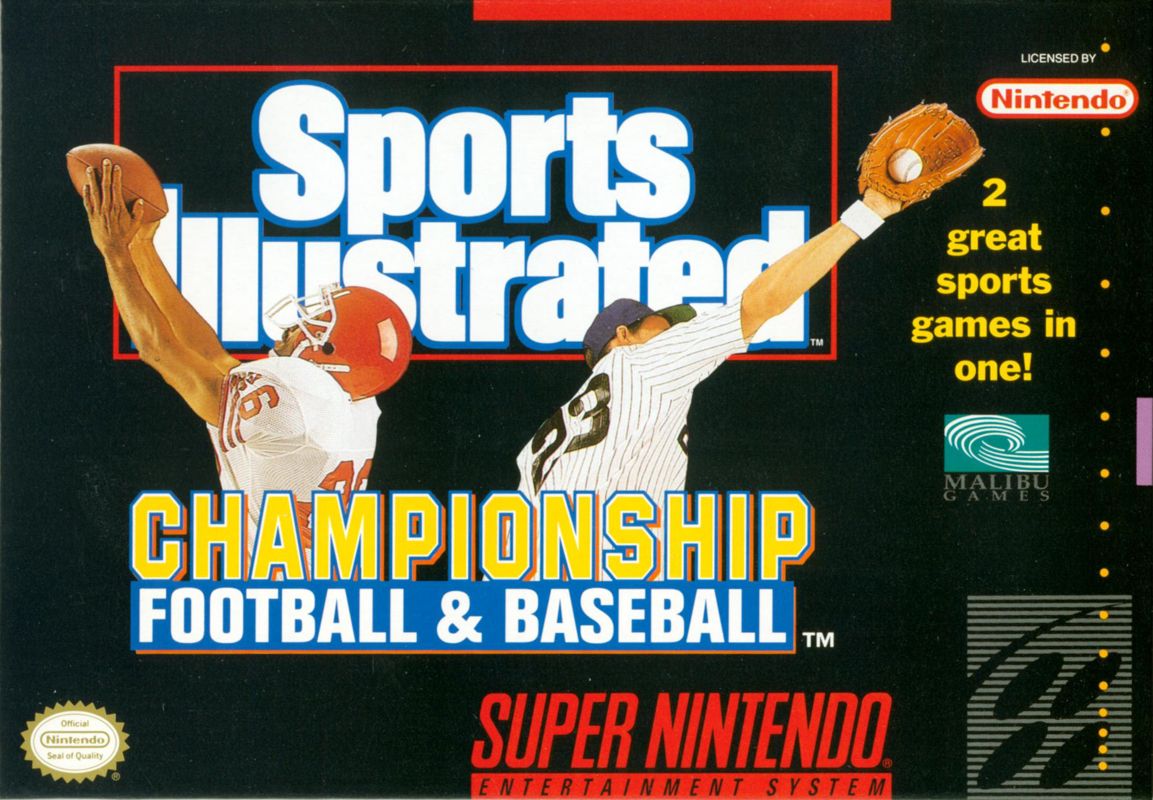 Sports Illustrated Championship Football & Baseball