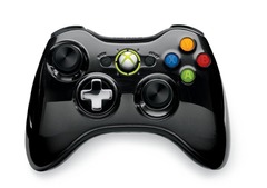 Microsoft Xbox 360 Wireless Controller - Chrome Black