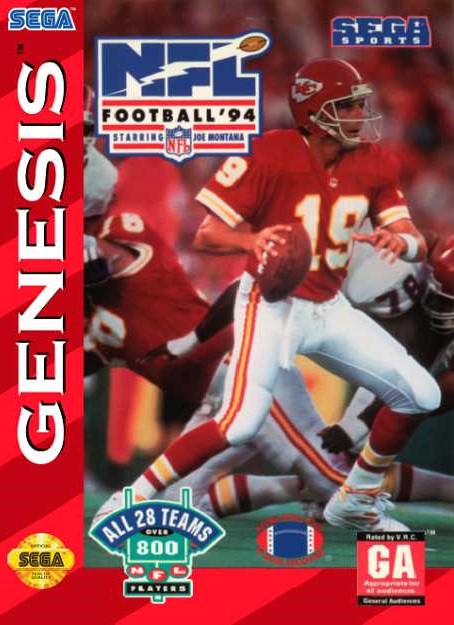 NFL Football 94 Starring Joe Montana