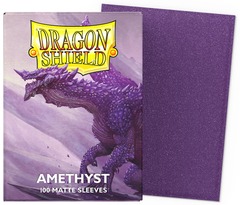 Dragon Shield Sleeves - Matte Amethyst - 100 Count