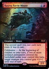 Raging Battle Mouse - Foil - Extended Art