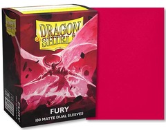 Dragon Shield Dual Matte Sleeves - Fury - 100 Count