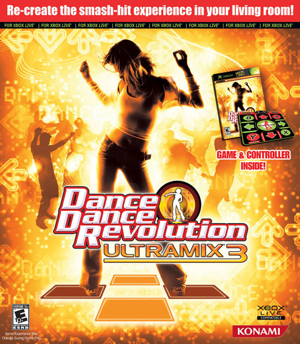 Dance Dance Revolution Ultramix 3 Bundle